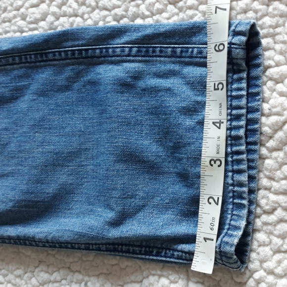 Madewell Distressed Jean Overalls - Picture 8 of 17